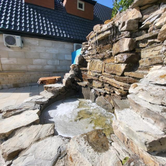 Viva Hotel Gabala With Sauna, Pool, Waterfall And Fireplace Exterior foto