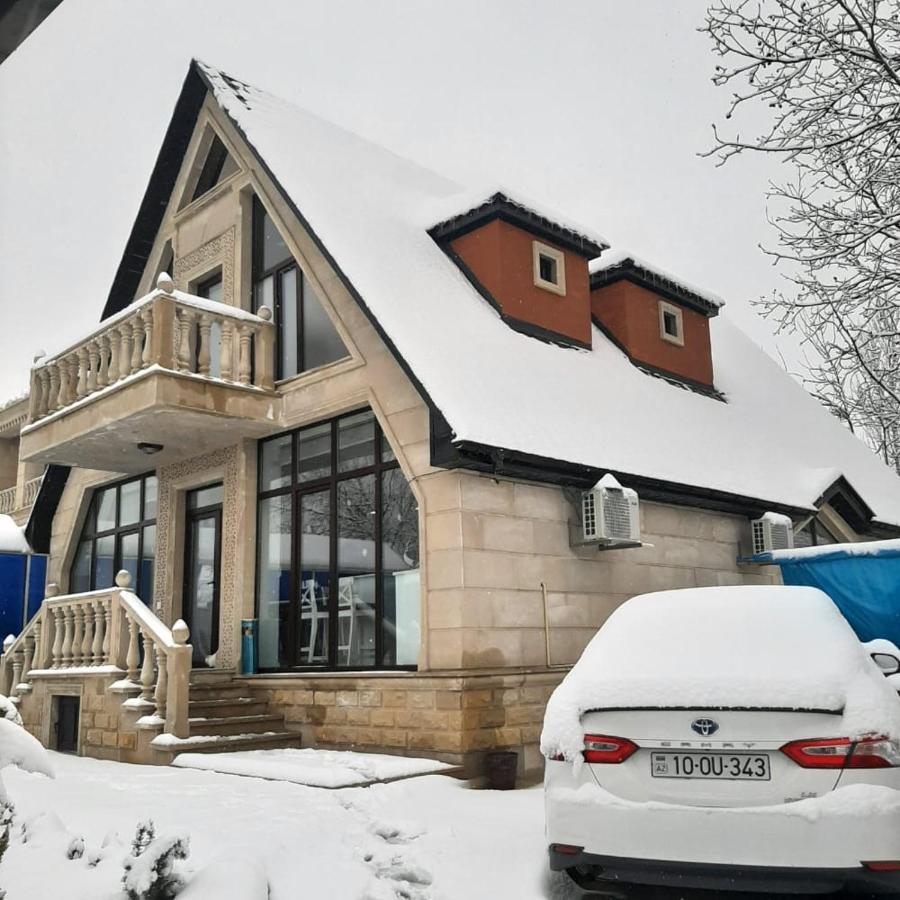 Viva Hotel Gabala With Sauna, Pool, Waterfall And Fireplace Exterior foto